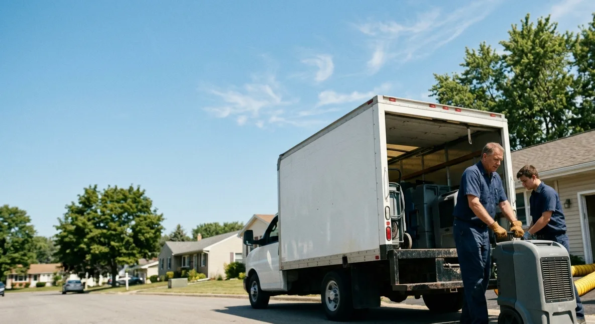 Water Damage Cleanup in Saint Francis, WI near me